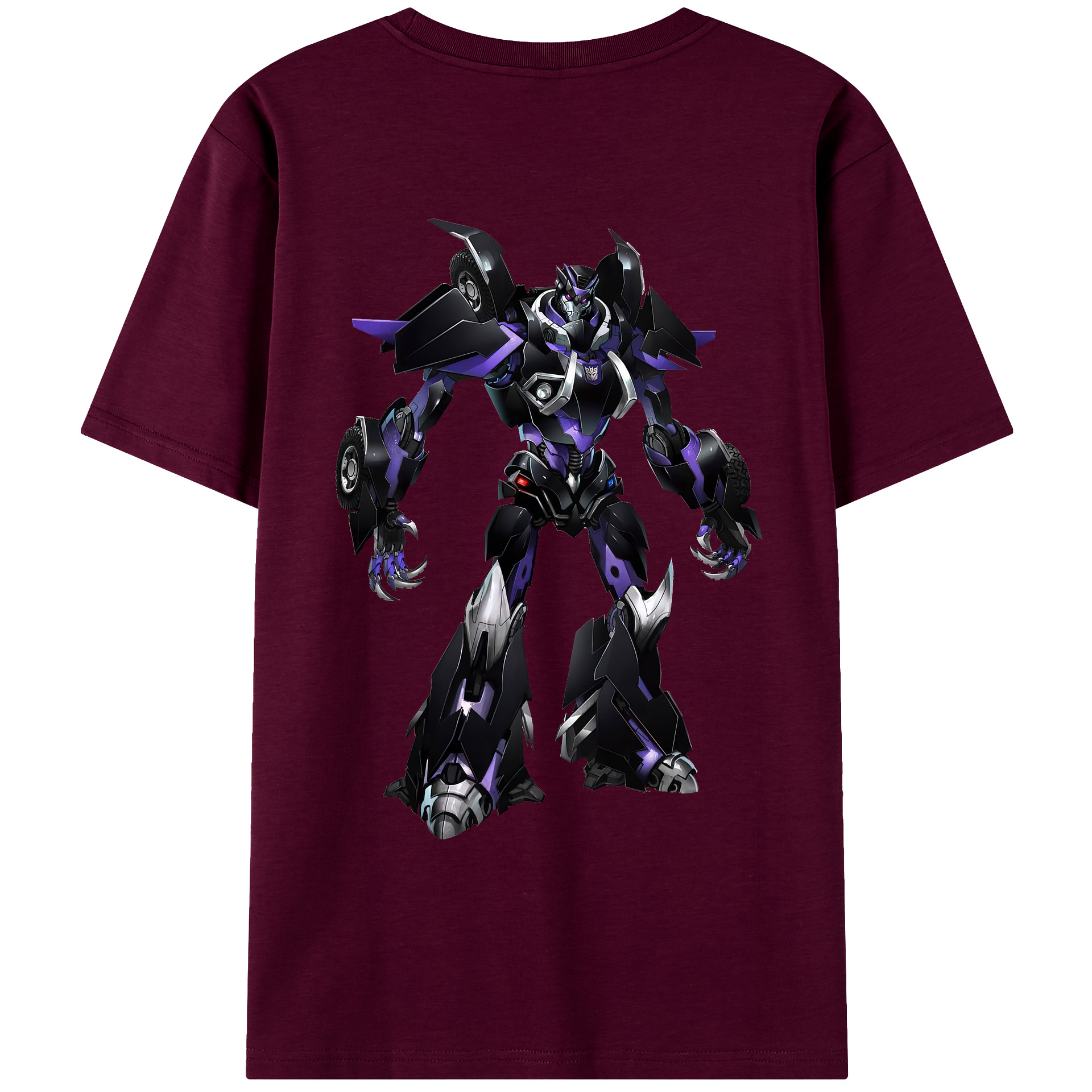 （画像用） Transformers トランスフォーマー レディース半袖Tシャツ(バックプリント)
